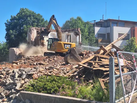 Bourací práce, odstranění zdiva